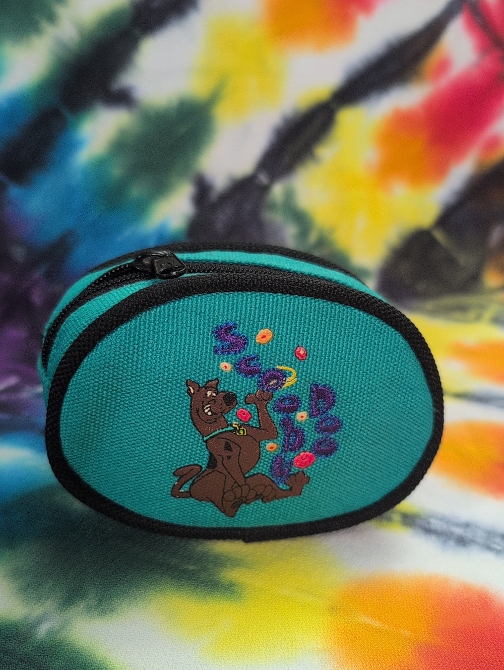 Teal Scooby-Doo Coin Pouch - Fun Accessory